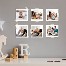 Load image into Gallery viewer, Mini Square Photo Prints, 7.6x7.6cm with border (3x3&quot;)
